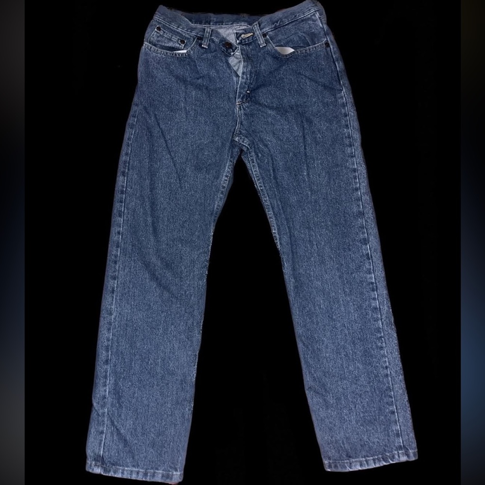 Wrangler Blue Relaxed Fit Jeans